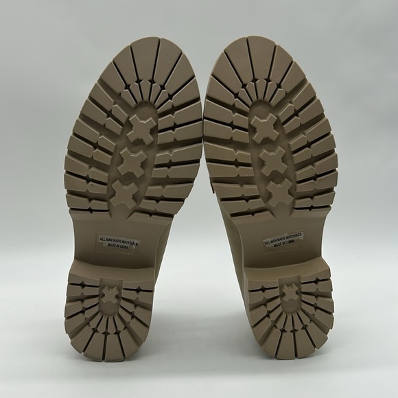 Dolce Vita Lug Loafer Women’s Shoes – US 7 / EUR 37.5 Vegan Beige Dune Crisp NWT - Picture 8 of 12